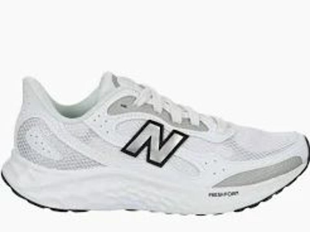 NIB New Balance Fresh Foam Arishi v4 Tiralux White Silver Womens 9.5 / Mens 8